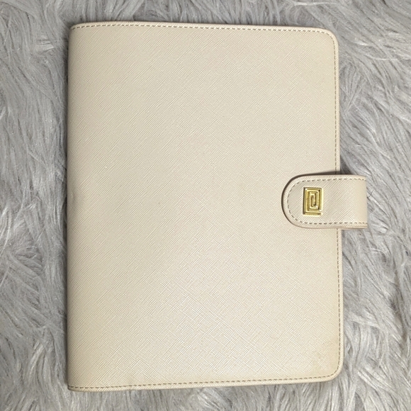 NOTIQ Office Notiq Saffino Leather Planner Agenda Cover Ringless